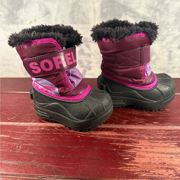 Sorel Other - Sorel Kid's Snow Commander Waterproof Winter Boots Size 5